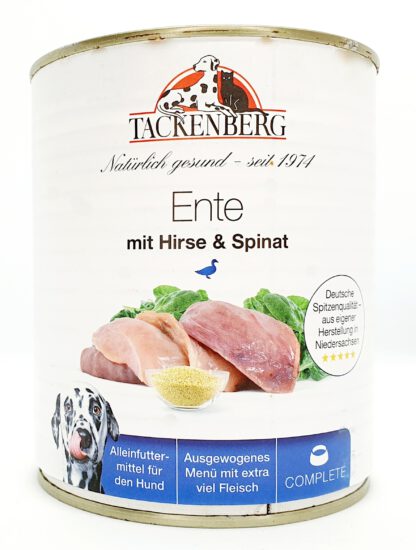 Ente mit Hirse & Spinat