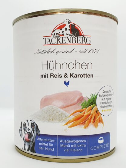 Hühnchen mit Langkornreis & Karotte